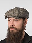 Кепка FREDRIKSON арт. 3055-642/91 (черный / бежевый)